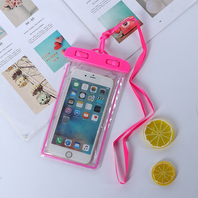 Waterproof Phone Pouch Bag Case (Two Sizes Available)