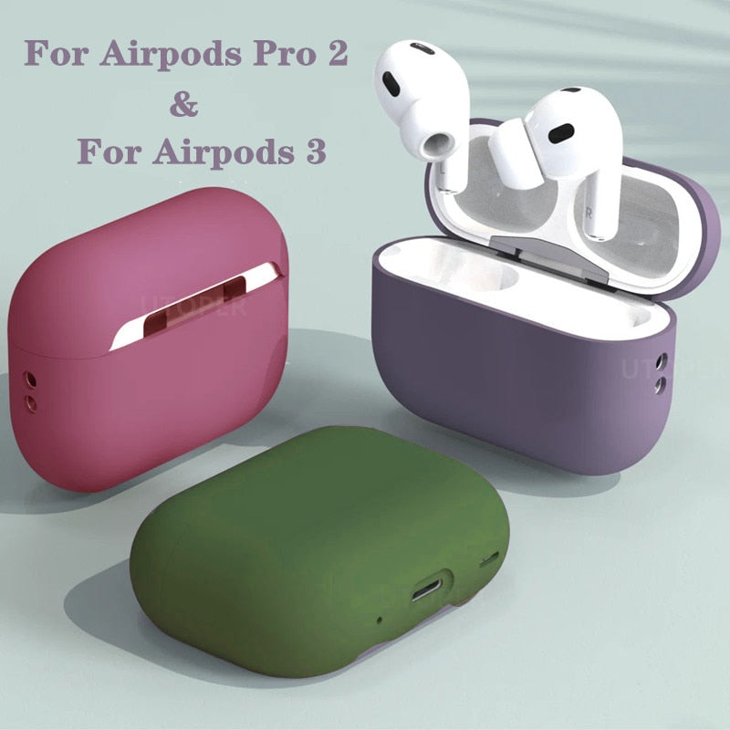 Silicone Case for Air Pods Pro 2 Protective Case Cover