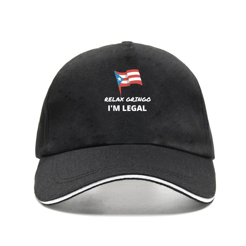 Relax Gringo Im Legal Puerto Rico Spanish Baseball Cap