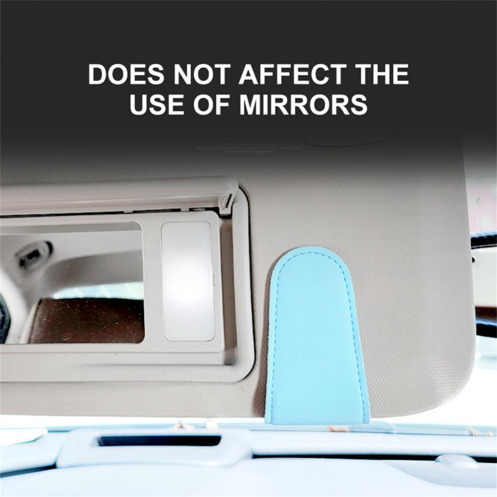 Car Sun Visor Glasses Holder Fastener Clip Accessories